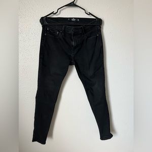 Hollister Black Men’s Supper Skinny Jeans Advance Stretch W 30 L 30
